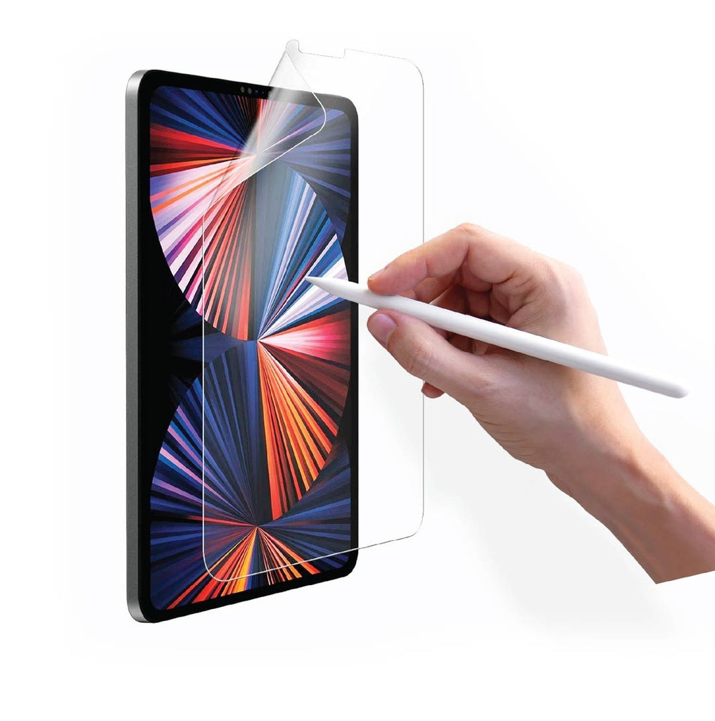 واقي شاشة فائق الوضوح للاجهزة اللوحية من باورولوجي مع تقنية الشفاء الذاتي بحجم 32x22.5 سم | Powerology Super HD Tablet Protection Film 22.5×32CM with Self-Healing