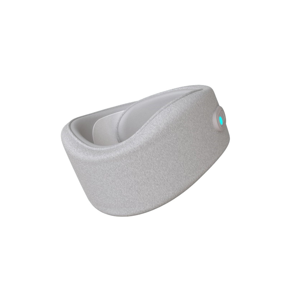 وسادة تدليك للرقبة من بورودو مع ضغط حراري - رمادي | Porodo Neck Pillow Massager with Hot Compress - Gray