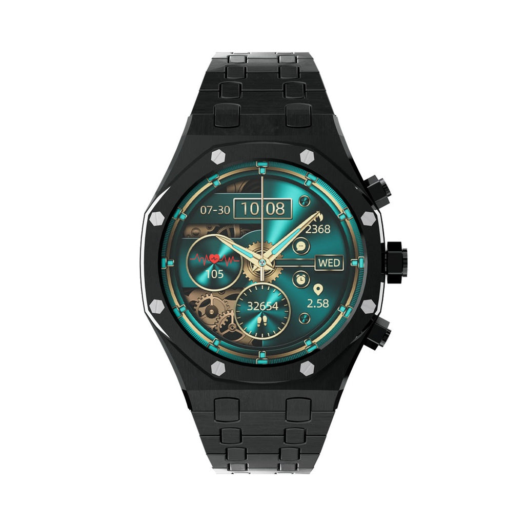 ساعة بورودو كريستالو AP الذكية بوجه ازرق | Porodo CristalloAP Smart Watch Blue Dial