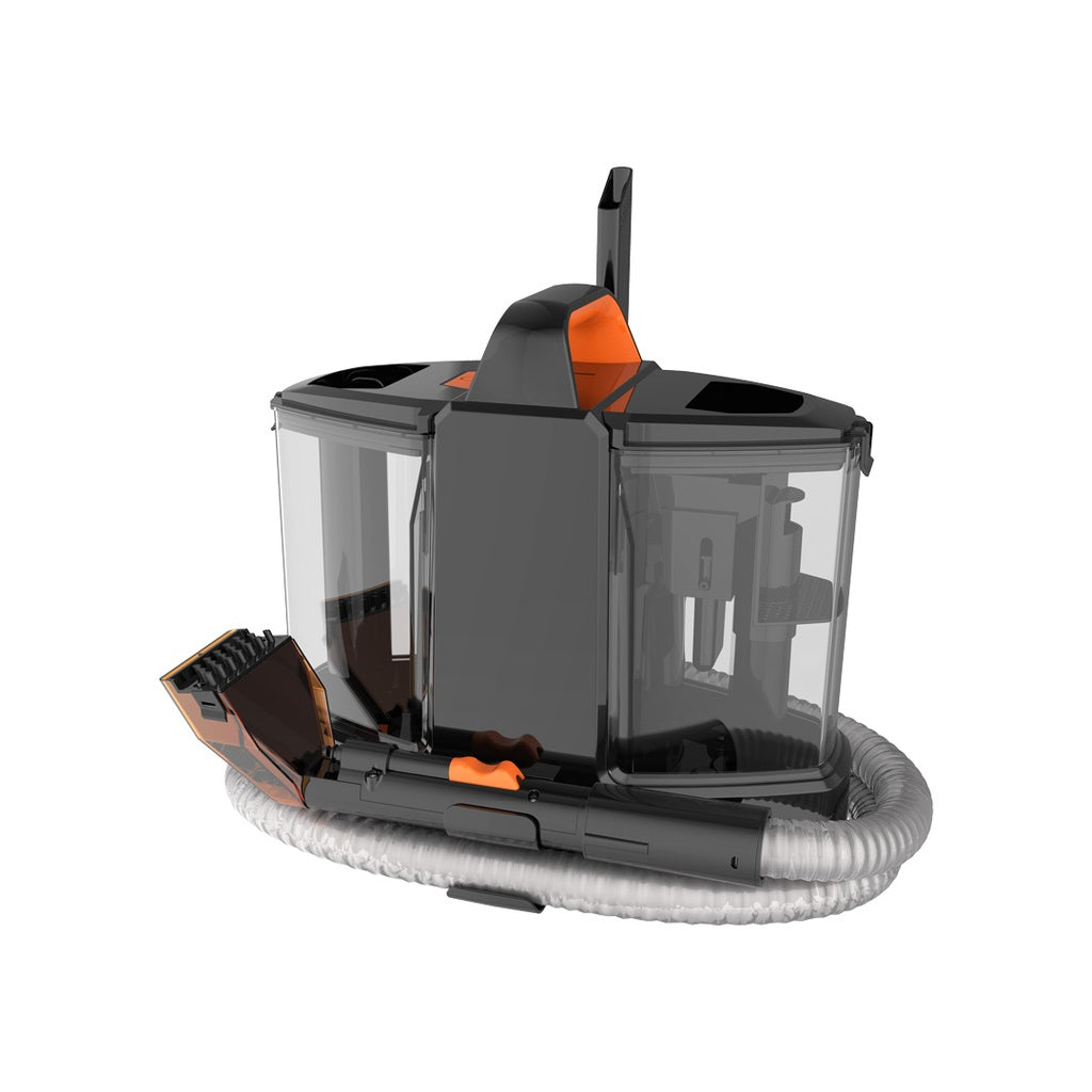 منظف للسجاد والكنب بقدرة 500 واط من بورودو لايف ستايل, خزان مياه بسعة 1350 مل - اسود | Porodo Lifestyle Spot Cleaner 500W with 1350ml Clean Water Tank - Black