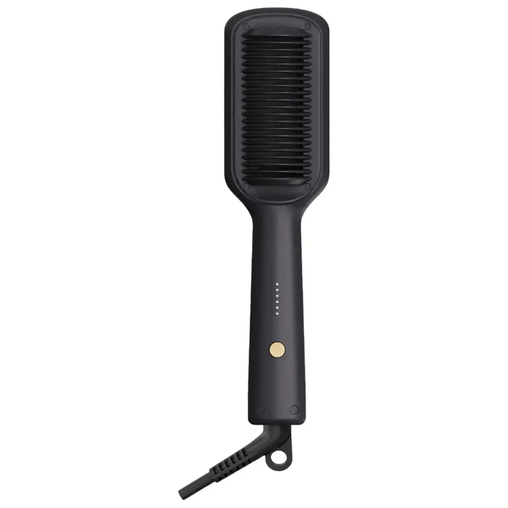 فرشاة تصفيف الشعر الكهربائية بورودو لايف ستايل, بقدرة 33 واط - اسود | Porodo Lifestyle 33W Mini Hair Styling Brush - Black.