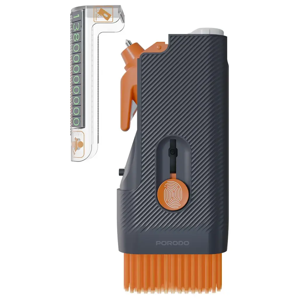 عدة تنظيف سيارة متعددة الاستخدامات من بورودو لايف ستايل - اسود | Porodo Lifestyle Multi-purpose Car Cleaner – Black