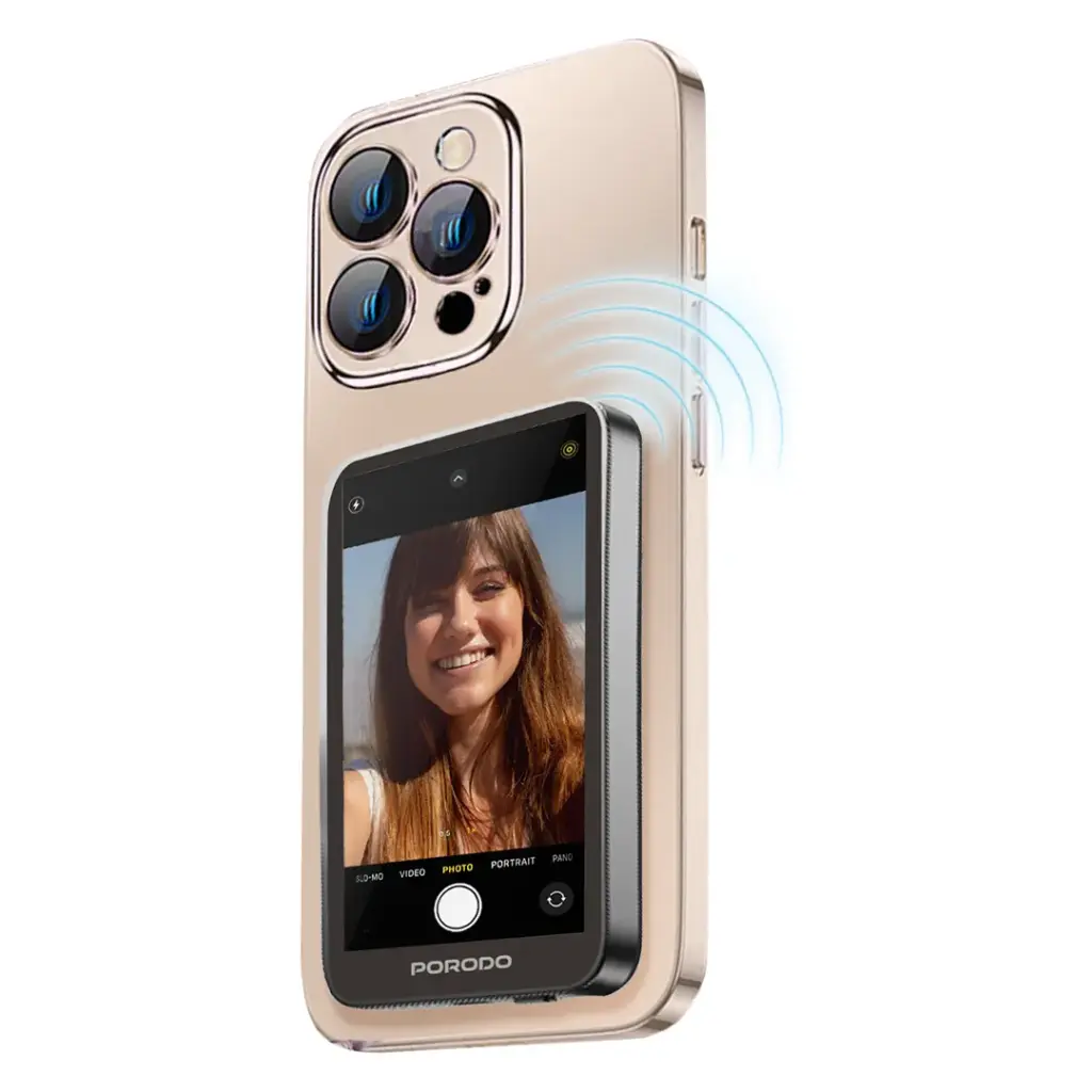 جهاز عرض شاشة سيلفي مغناطيسي من بورودو لايف ستايل | Porodo Lifestyle Selfie Screen Monitor Magnetic Mirroring Device