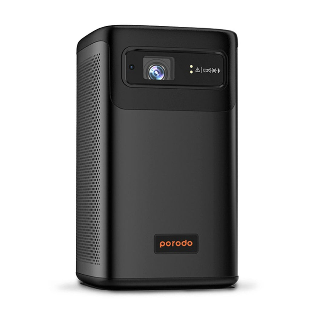 بروجكتور محمول بنظام تشغيل اندرويد 9 من بورودو - اسود | Porodo Android 9.0 DLP Portable Projector - Black