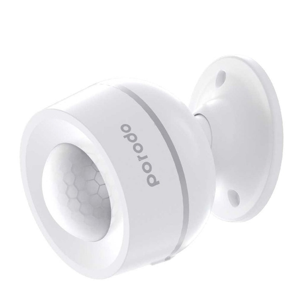 بورودو لايف ستايل حساس حركة PIR ذكي - ابيض | Porodo Lifestyle PIR Motion Sensor - White