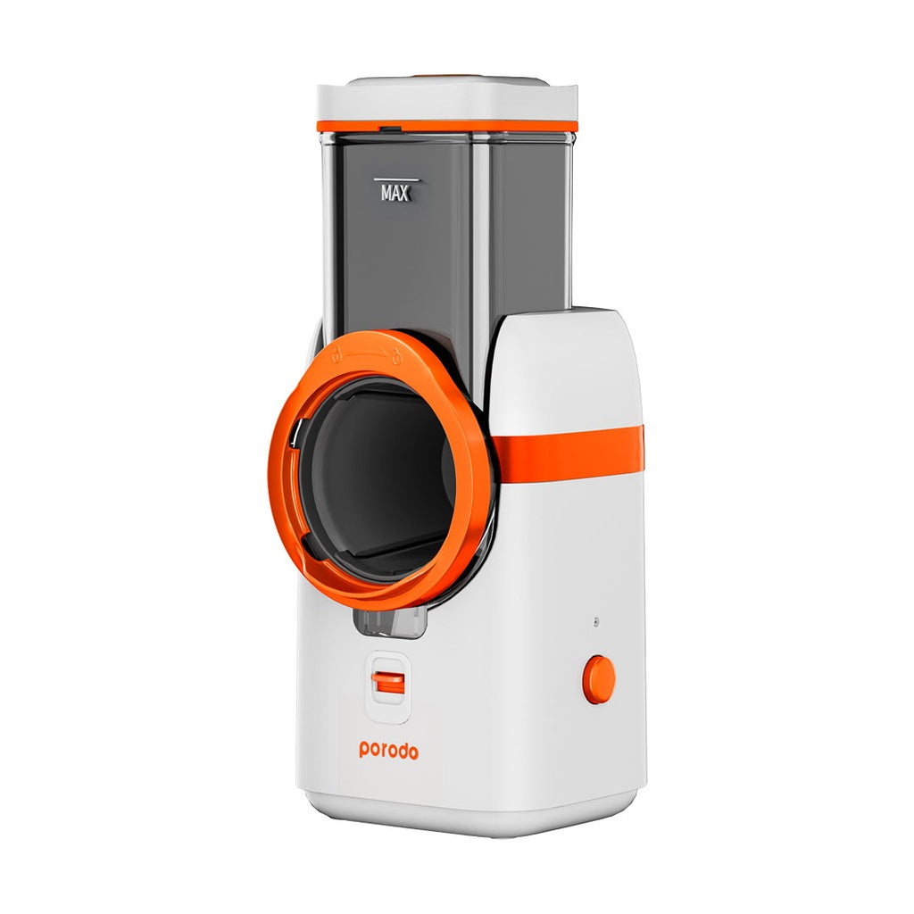قطاعة الخضار الكهربائية بقدرة 80 واط من بورودو لايف ستايل مع قابس بريطاني - ابيض | Porodo LifeStyle Electric Vegetable Cutter 80W with UK Plug - White