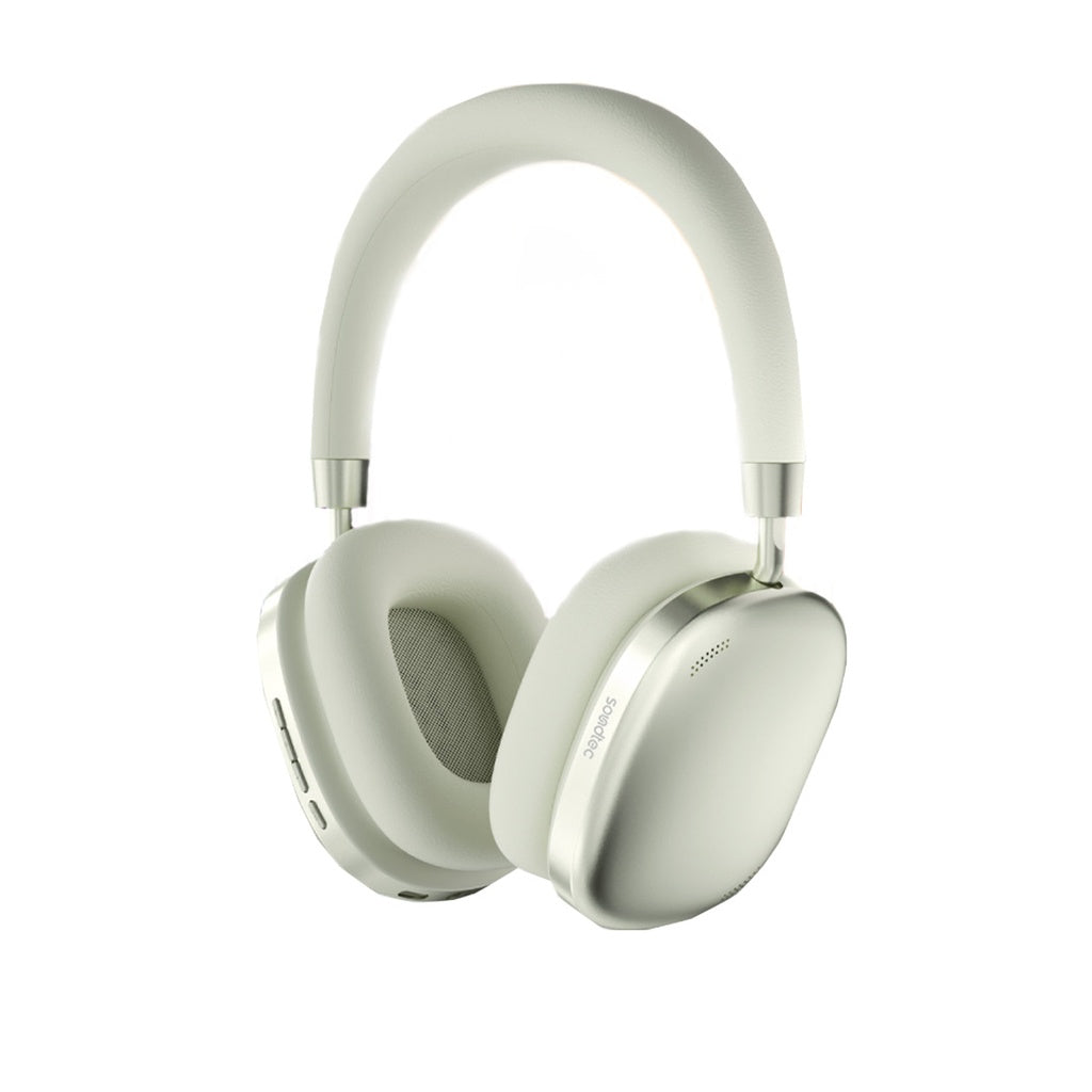 سماعة بورودو ساوندتيك Airpodmax مع ميزة ANC والغاء الضوضاء, تشغيل حتى 51 ساعة | Porodo Soundtec Airpodmax ANC Headphone – Noise Cancellation, Up to 51H Playback.