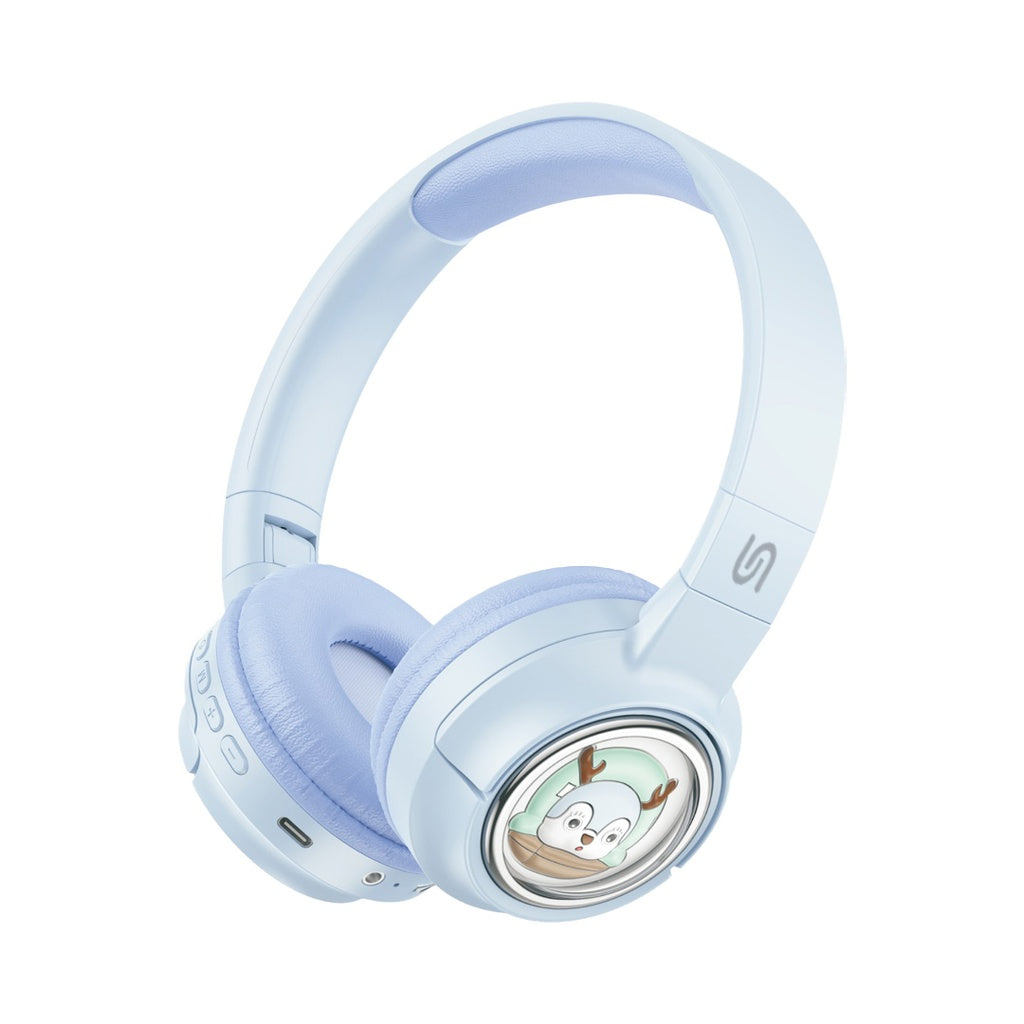 بورودو ساوندتيك سماعة رأس لاسلكية للاطفال ببطارية 400 مللي امبير | Porodo Soundtec Kids Wireless Headphone 400mAh.