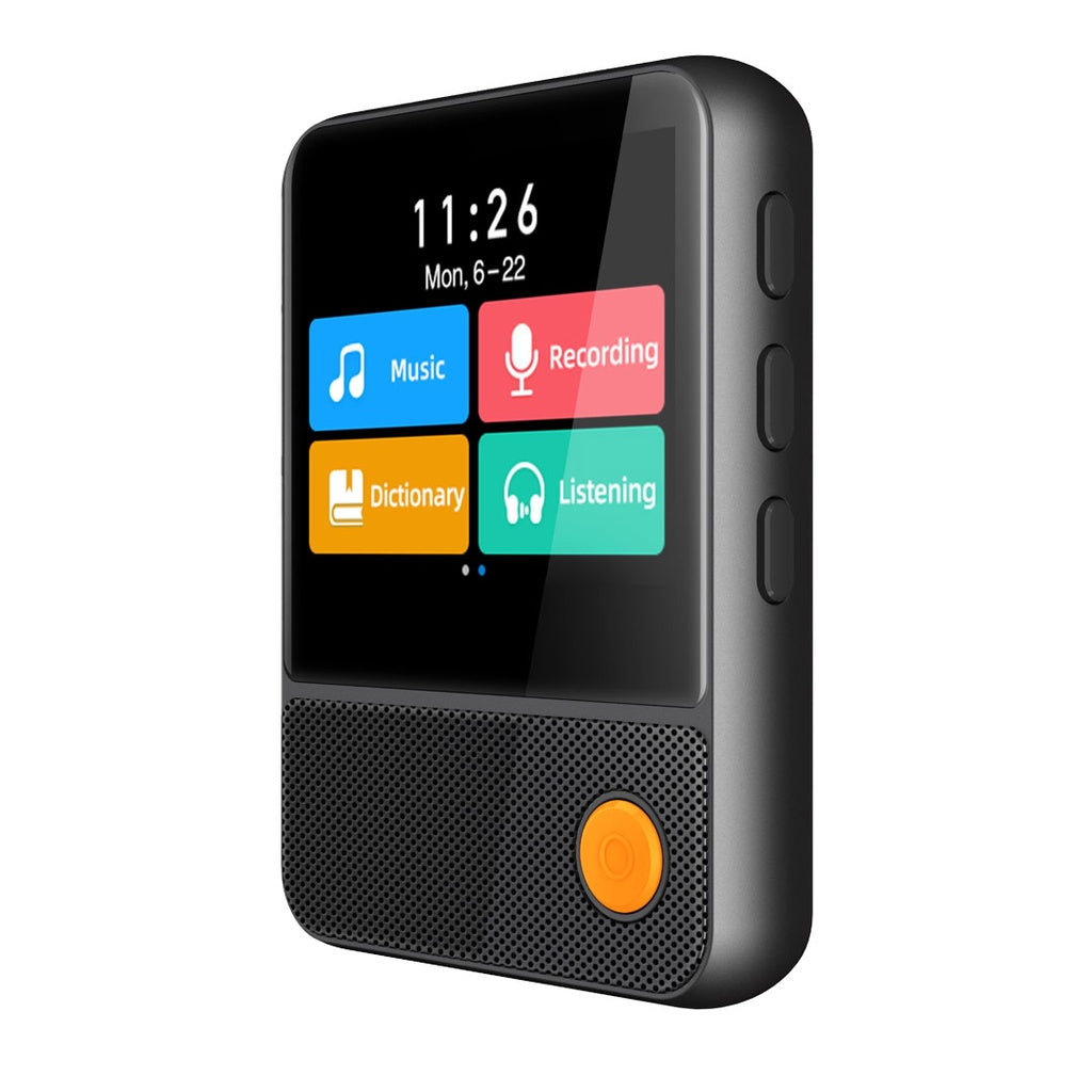 مشغل MP3 بورودو ساوندتيك بشاشة 2.31 بوصة مع سماعة اذن - اسود | Porodo Soundtec 2.31" MP3 Player with Earphone - Black