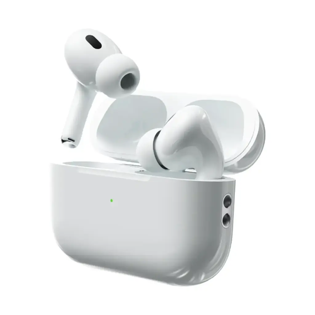 سماعات بورودو ساوندتيك برو 2 اللاسلكية - ابيض | Porodo Soundtec ENC AirPods Pro 2 – White