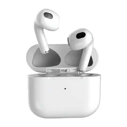 سماعة بورودو ساوندتيك ايربودز 3 اللاسلكية - ابيض | Porodo Soundtec ENC Earbuds 3 True Wireless – White