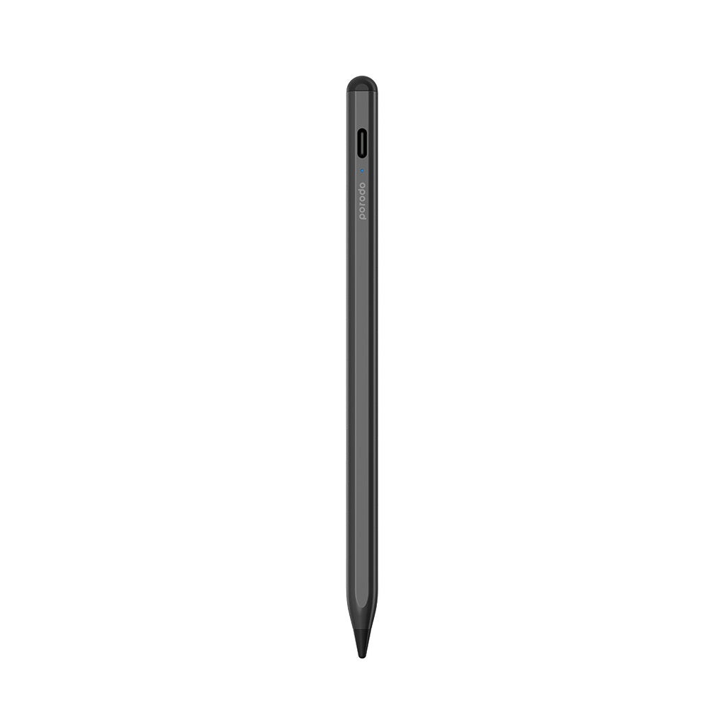 قلم بورودو العالمي الذكي مع مفتاح لمس - اسود | Porodo Universal Smart Pencil with Touch Switch - Black