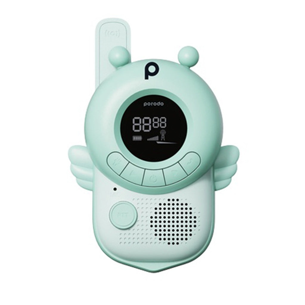 جهاز اتصال لاسلكي للاطفال ب 8 قنوات من بورودو - ازرق فاتح | Porodo Kids 8 Channel Walkie Talkie – Light Blue