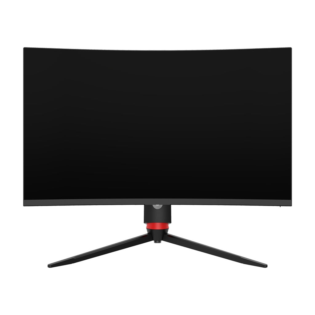 شاشة العاب منحنية 27 بوصة من بورودو جيمنج, بمعدل تحديث 240Hz وحامل قابل للدوران - اسود | Porodo Gaming 27" 240Hz Curved Gaming Monitor with Adjustable Rotating Stand – Black