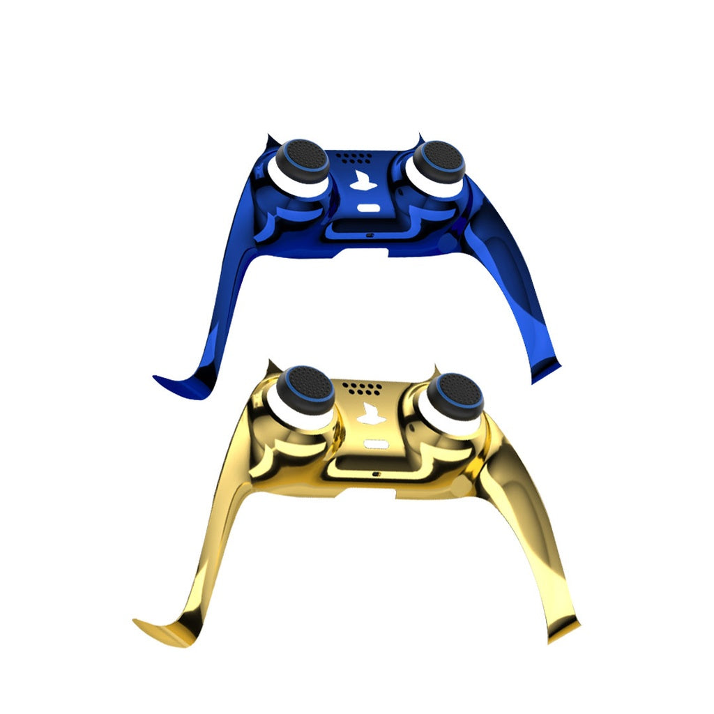 كفر لوحة تحكم بلاي ستيشن 5 من بورودو, ازرق و ذهبي | Porodo Gaming PS5 Controller Decorative Panel Combo – Blue + Gold