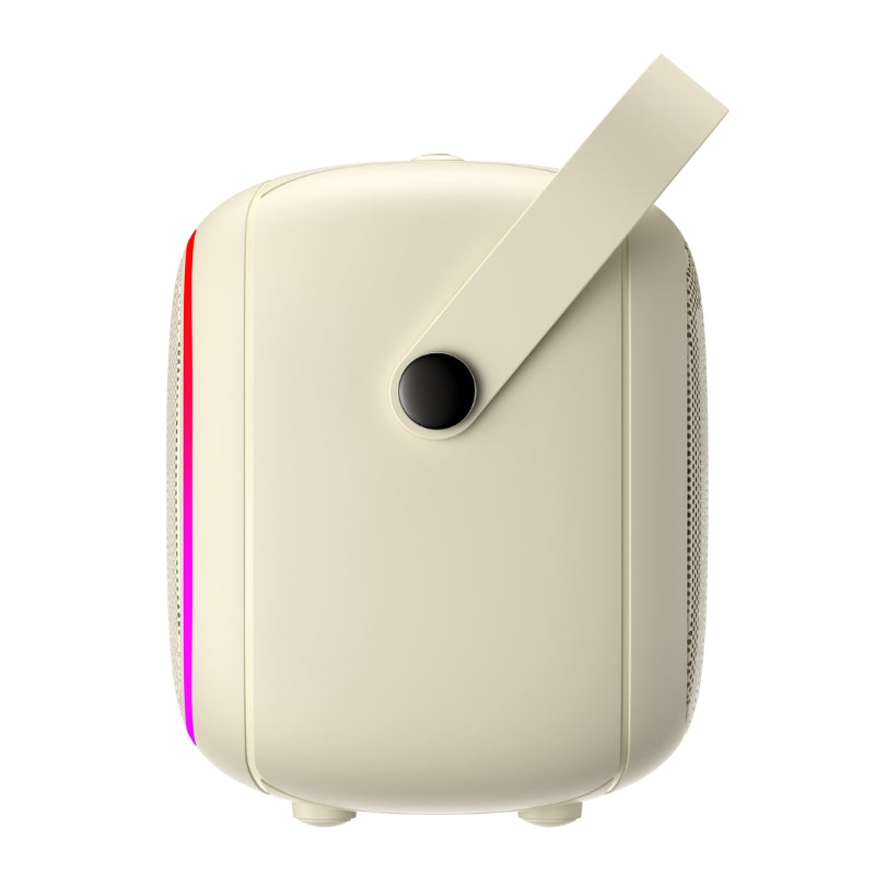 Havit SK818BT Mini Karaoke Bluetooth Speaker Beige - مكبر صوت كاريوكي بلوتوث صغير بلون البيج من هافيت