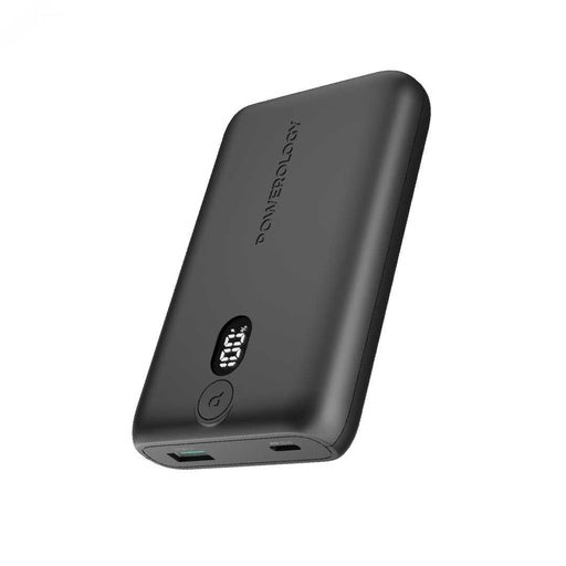 باور بانك باورولوجي اونيكس بسعة 10050 مللي امبير, شحن سريع 35 واط - اسود | Powerology Onyx PD Power Bank 10050mAh PD 35W – Black.