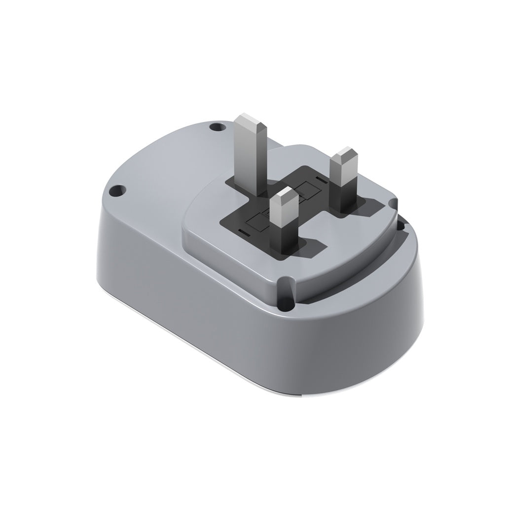 مقبس كهربائي بورودو 3 في 1 مع منفذي يو اس بي اي و يو اس بي سي - ابيض | Porodo 3in1 Multi-type Socket with AC USB-A Type C UK – White