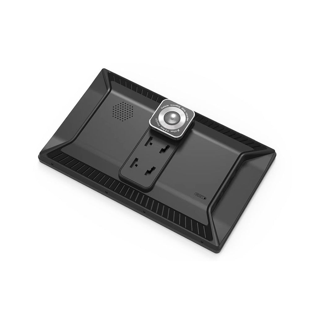 شاشة سيارة بورودو بنظام تشغيل اندرويد 13 مع نظام DVR وذاكرة 4+64GB - اسود | Porodo Android 13 Display Screen with DVR - 4+64GB - Black