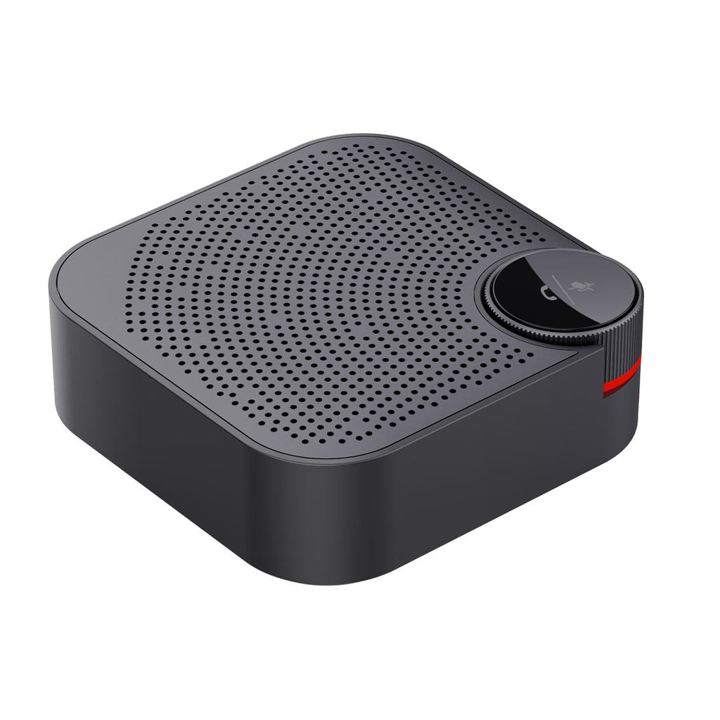 مكبر صوت بورودو للمؤتمرات بتقنية البلوتوث - اسود | Porodo Bluetooth Conference Speaker with 3M Talking Distance - Black