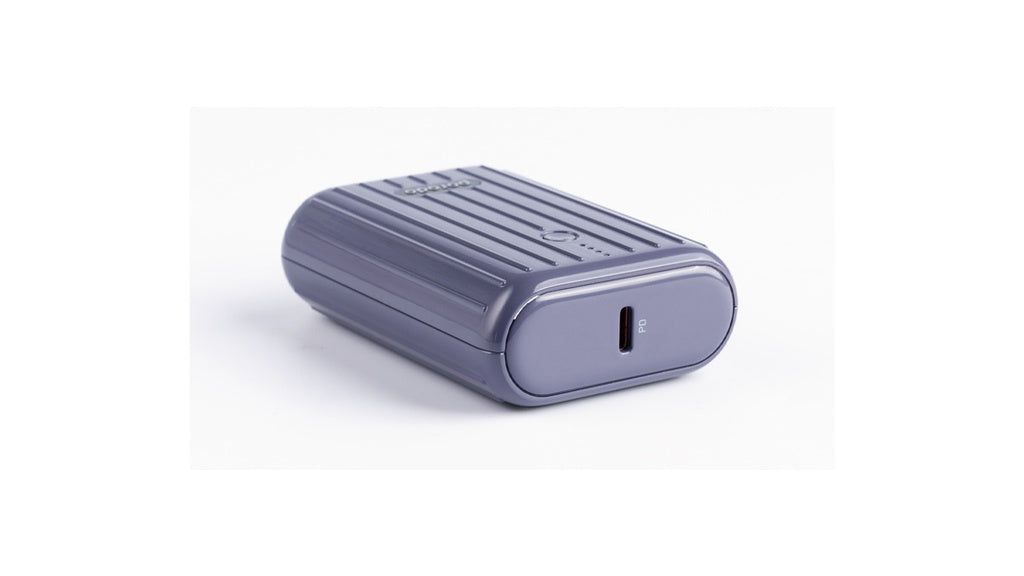 باور بانك بورودو بسعة 10000 مللي امبير مع تقنية QC3.0 و PD للشحن السريع بقدرة 20 واط - بنفسجي | Porodo Power Bank 10000mAh QC3.0 with PD 20W - Purple