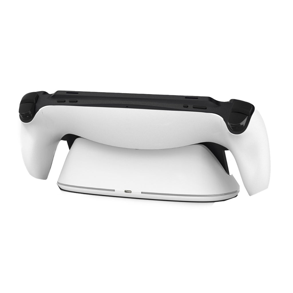 قاعدة شحن بورودو لجهاز بلاي ستيشن 5 بورتال, مع اضائة RGB وشحن مغناطيسي | Porodo Gaming PlayStation Portal Charging Dock with RGB & Magnetic Charging.