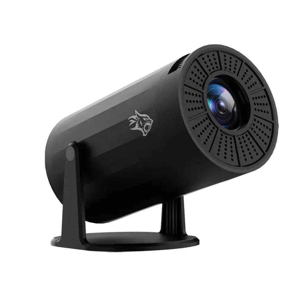 بروجكتر للالعاب بدقة 4K من بورودو, مع نظام اندرويد 11 ووحدات تحكم - اسود | Porodo Gaming 4K Projector Android 11 with Auto Keystone & Gamepad Controller – Black