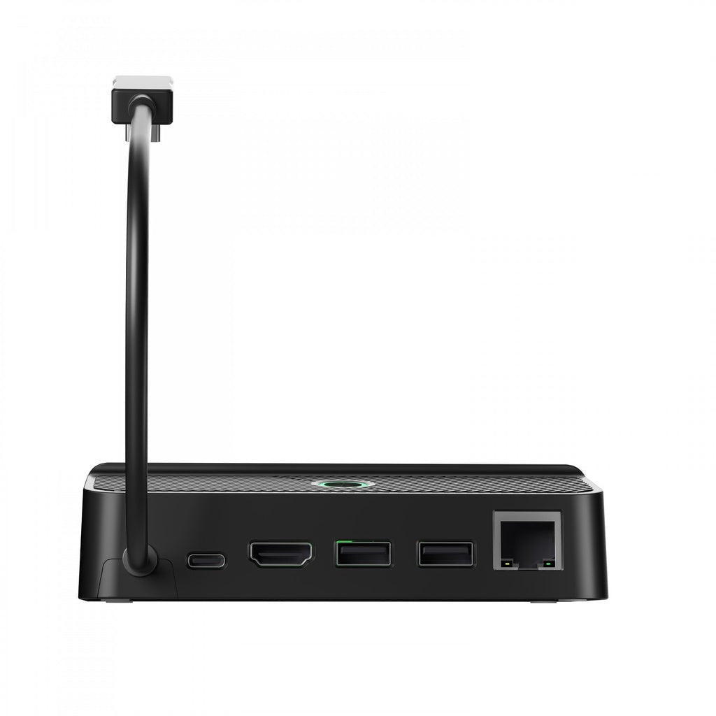 بورودو قاعدة بث العاب مع موزع يو اس بي و وصلة WLAN, مع دعم شحن سريع بقدرة 100 واط - اسود | Porodo Gaming Stream Deck Hub with WLAN PD 100W - Black