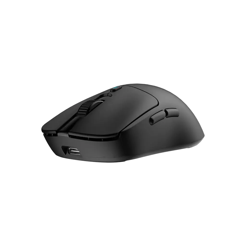 ماوس العاب لاسلكي فائق الخفة قابل للشحن من بورودو جيمنج - اسود | Porodo Gaming Rechargeable Ultra-lightweight Wireless Gaming Mouse - Black