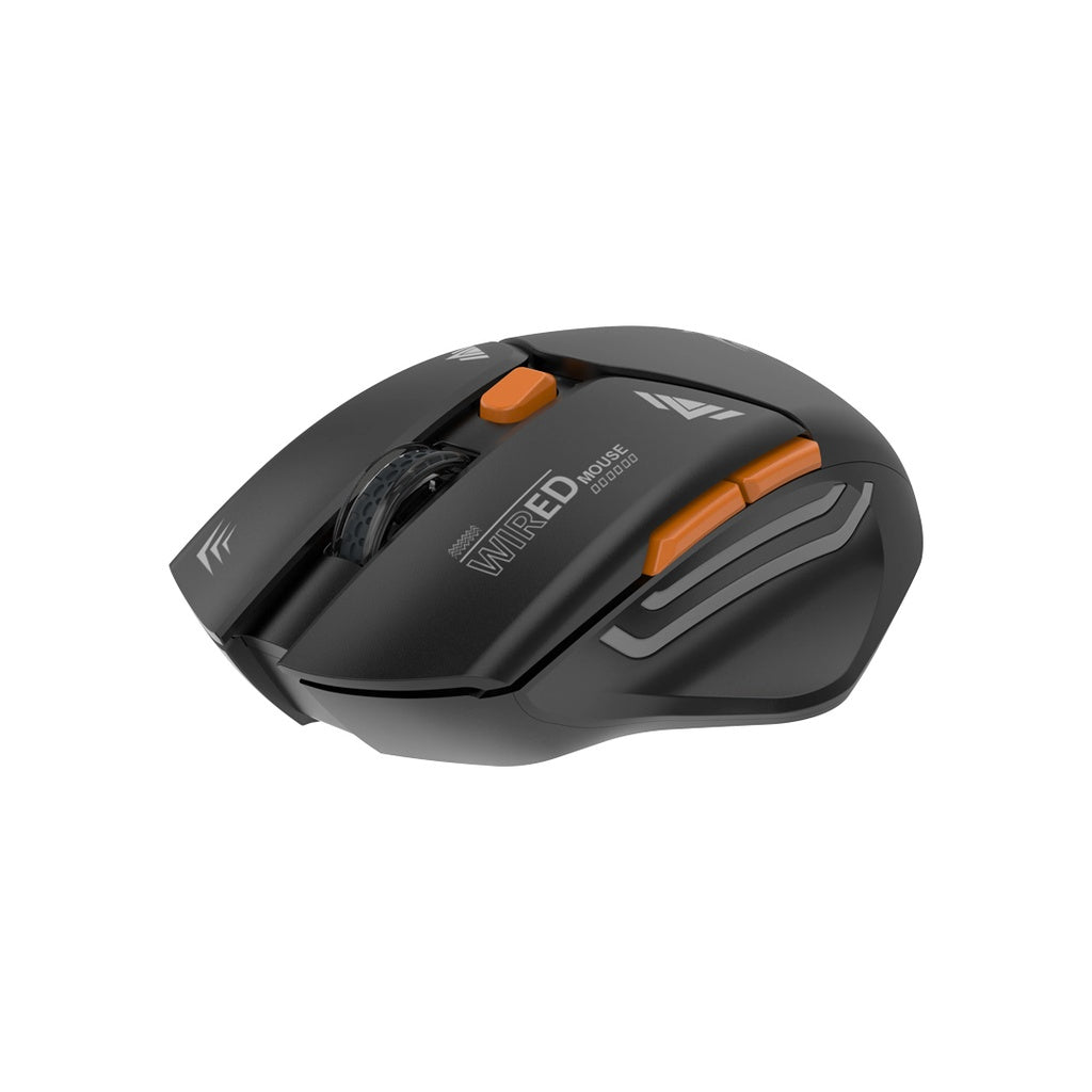 ماوس بورودو جيمنج اللاسلكي 2 في 1, معدل حساسية بدقة 1600 | Porodo Gaming 2-in-1 2.4G Wireless Mouse DPI 1600.