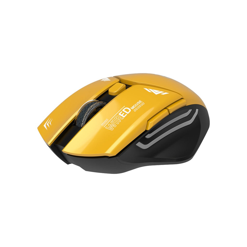 ماوس بورودو جيمنج اللاسلكي 2 في 1, معدل حساسية بدقة 1600 | Porodo Gaming 2-in-1 2.4G Wireless Mouse DPI 1600.
