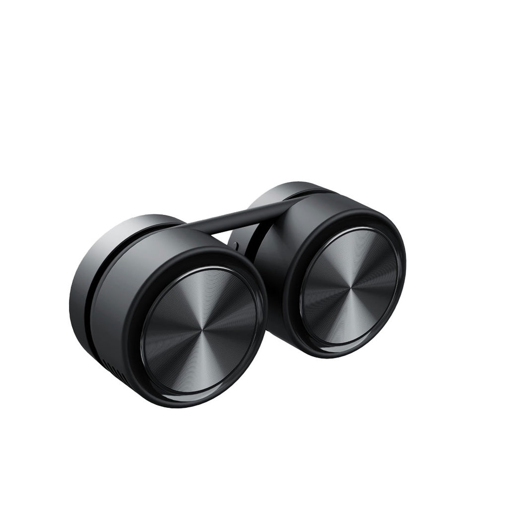 مروحة رقبة بورودو لايف ستايل المحمولة, حتى 4 ساعات تشغيل - اسود | Porodo Lifestyle Neckband Cooling Fan – Up to 4H Playtime – Black.