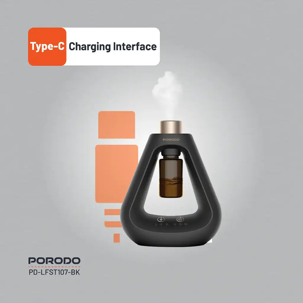 ناشر عطري بتقنية بدون ماء من بورودو لايف ستايل | Porodo Lifestyle Aroma Sphere Waterless Diffuser
