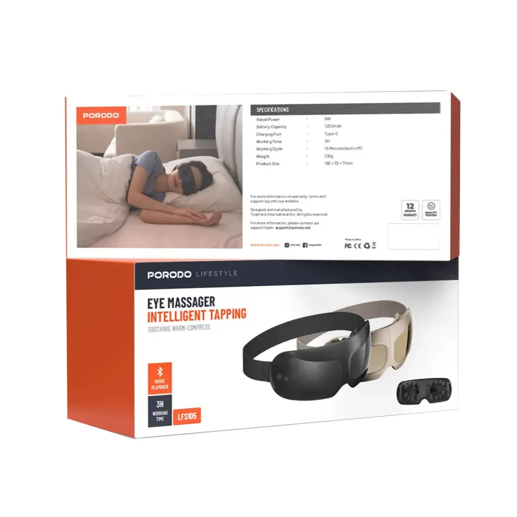 جهاز تدليك العين من بورودو لايف ستايل  | Porodo Lifestyle Eye Massager