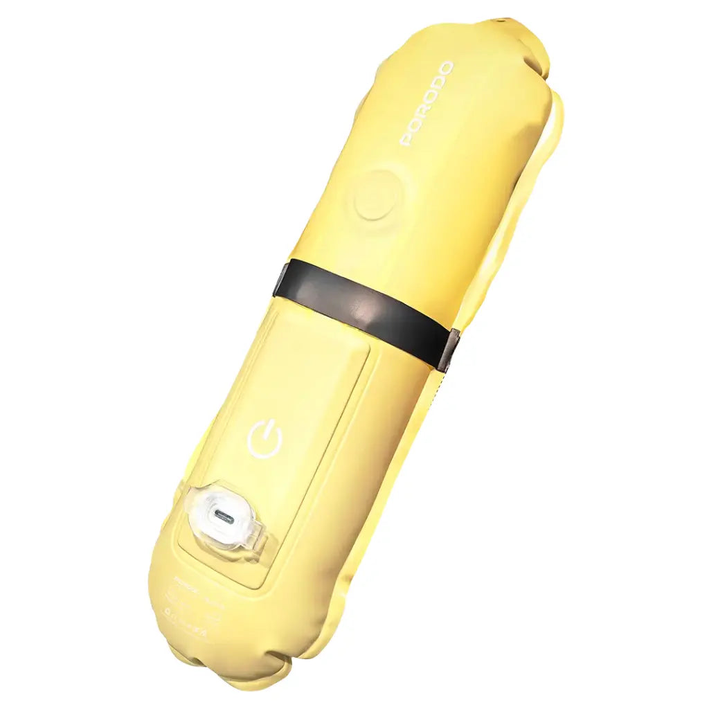 مصباح انبوبي خارجي قابل للنفخ مغناطيسي من بورودو لايف ستايل - ابيض | Porodo Lifestyle Inflatable Outdoor Magnetic Tube Light - White