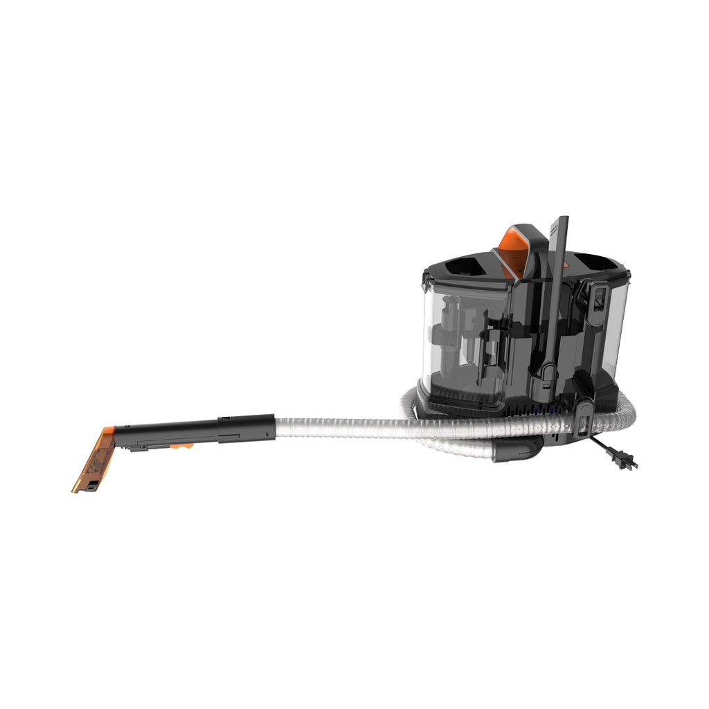 منظف للسجاد والكنب بقدرة 500 واط من بورودو لايف ستايل, خزان مياه بسعة 1350 مل - اسود | Porodo Lifestyle Spot Cleaner 500W with 1350ml Clean Water Tank - Black