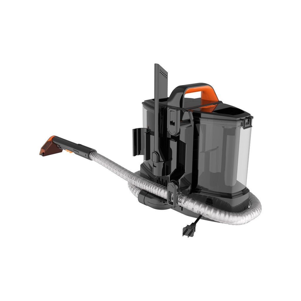 منظف للسجاد والكنب بقدرة 500 واط من بورودو لايف ستايل, خزان مياه بسعة 1350 مل - اسود | Porodo Lifestyle Spot Cleaner 500W with 1350ml Clean Water Tank - Black