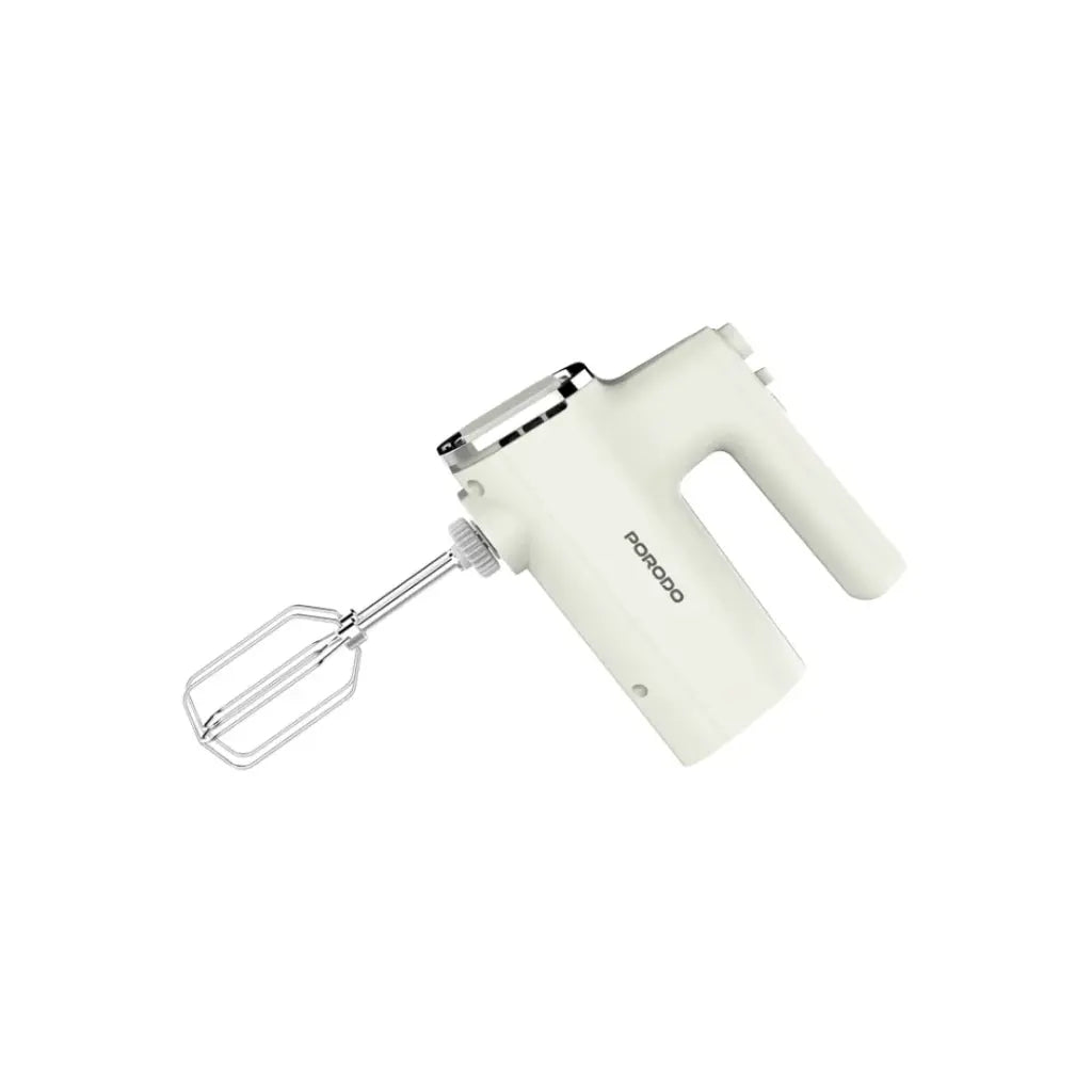 بورودو لايف ستايل خلاط يدوي - ابيض/سلفر | Porodo Lifestyle Hand Mixer - White/Silver