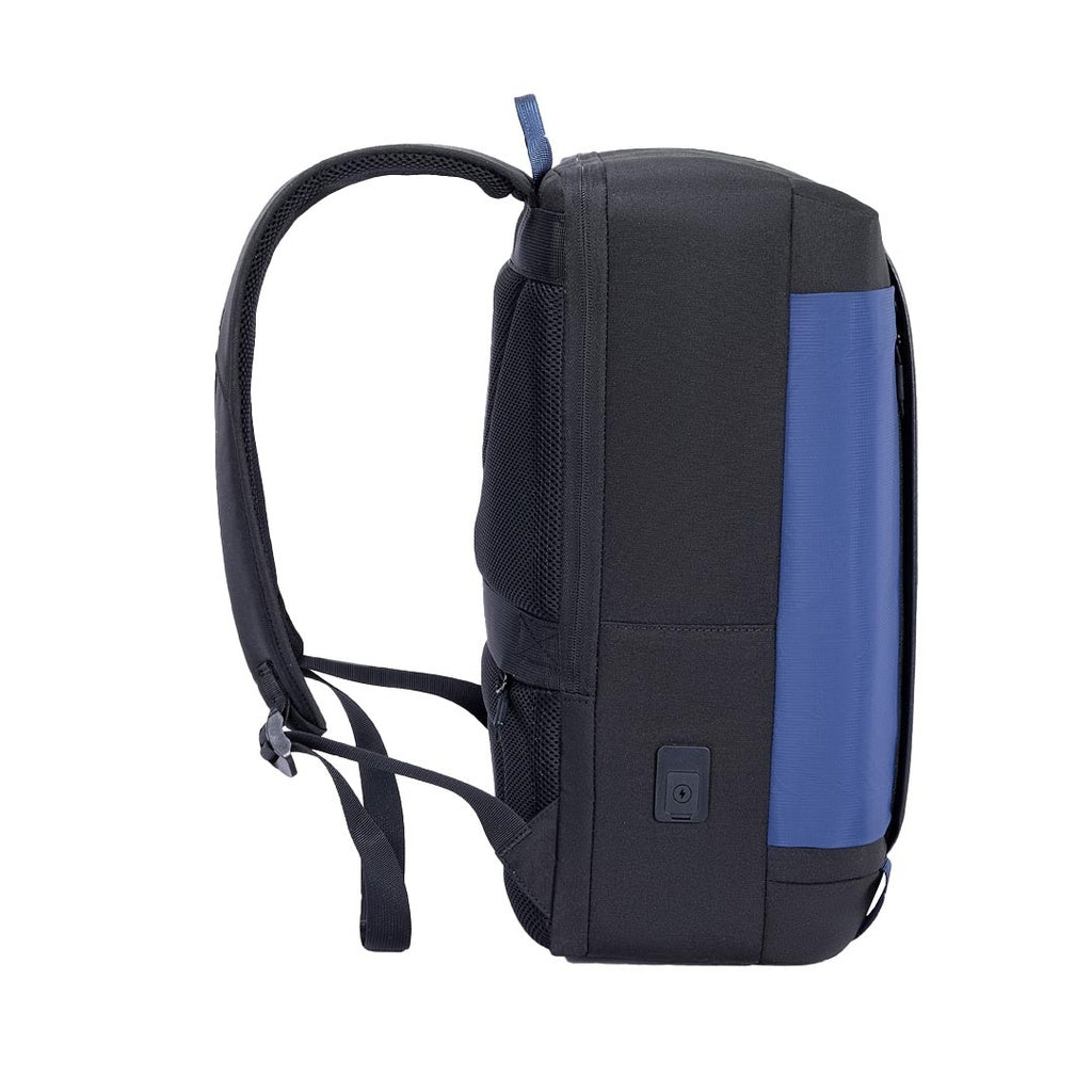 حقيبة ظهر بورودو لايف ستايل مع قفل ببصمة الاصبع, ومحدد موقع Apple Find My ومنفذ تايب سي | Porodo Lifestyle Backpack with Finger Print, Apple Find My Locator, and USB Type-C