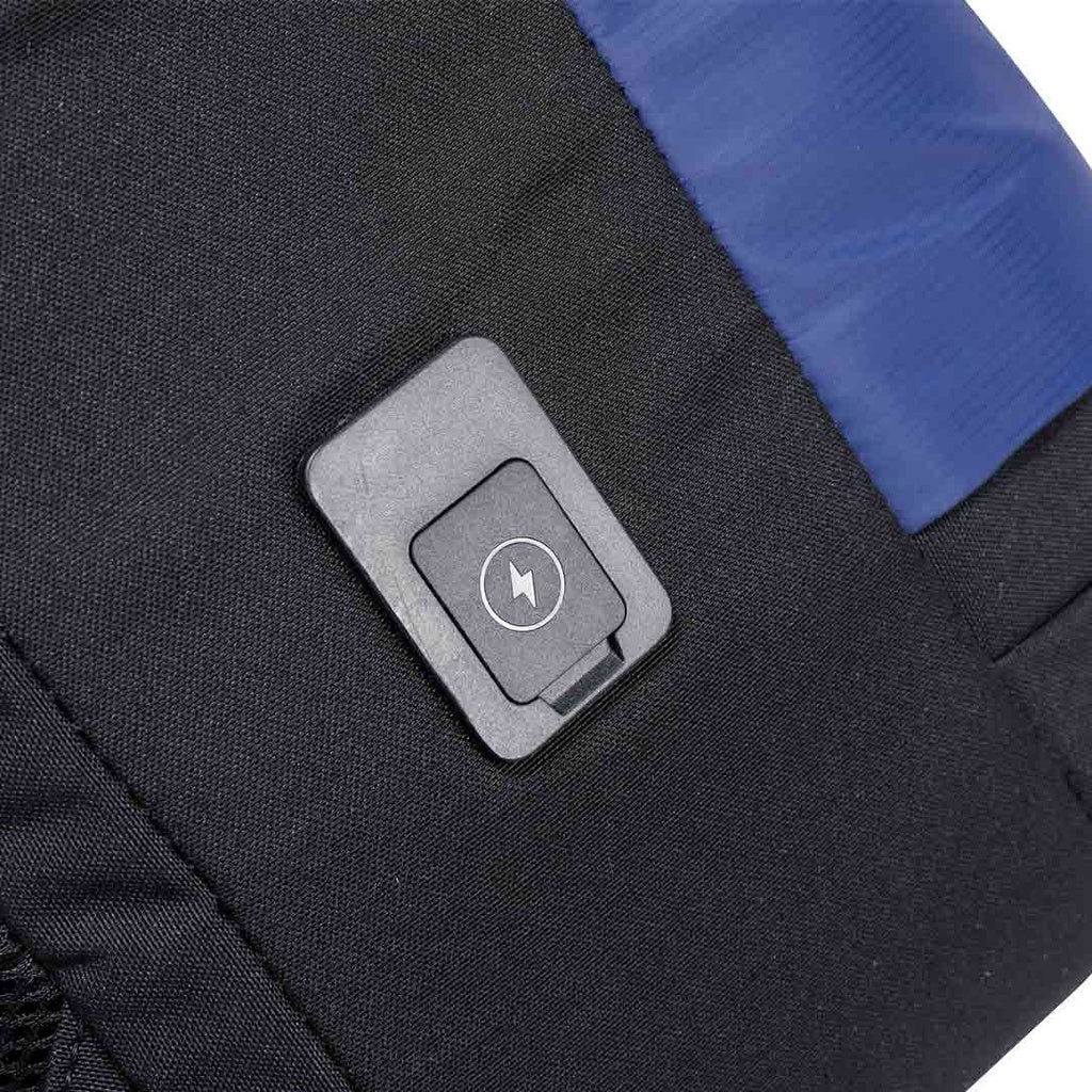 حقيبة ظهر بورودو لايف ستايل مع قفل ببصمة الاصبع, ومحدد موقع Apple Find My ومنفذ تايب سي | Porodo Lifestyle Backpack with Finger Print, Apple Find My Locator, and USB Type-C