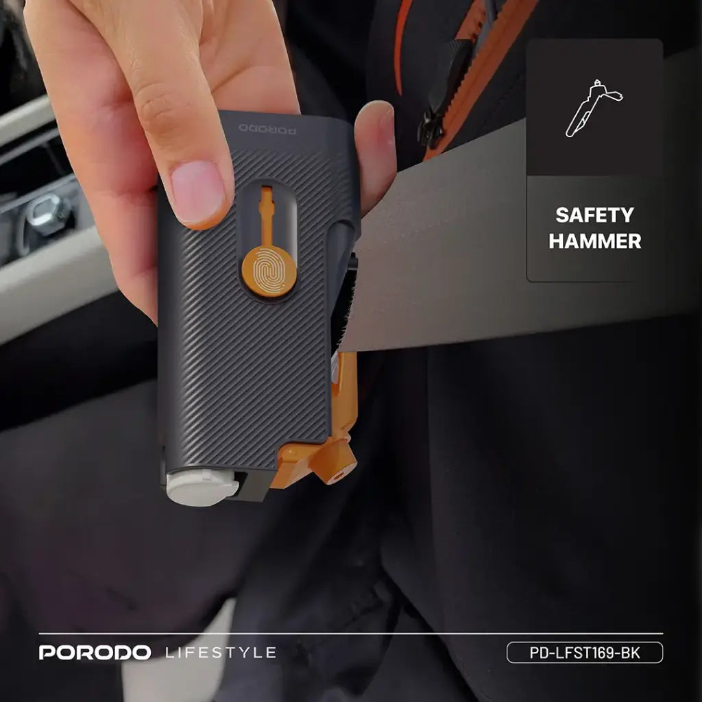 عدة تنظيف سيارة متعددة الاستخدامات من بورودو لايف ستايل - اسود | Porodo Lifestyle Multi-purpose Car Cleaner – Black