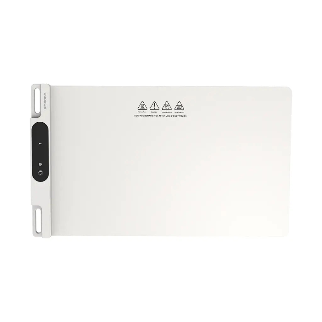 حصيرة تدفئة الطعام الكهربائية من بورودو لايف ستايل - ابيض | Porodo Lifestyle Electric Warming Table Mat - White