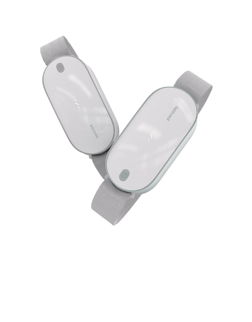 بورودو جهاز تدليك للخصر - ابيض | Porodo Hammering Waist Massager - White