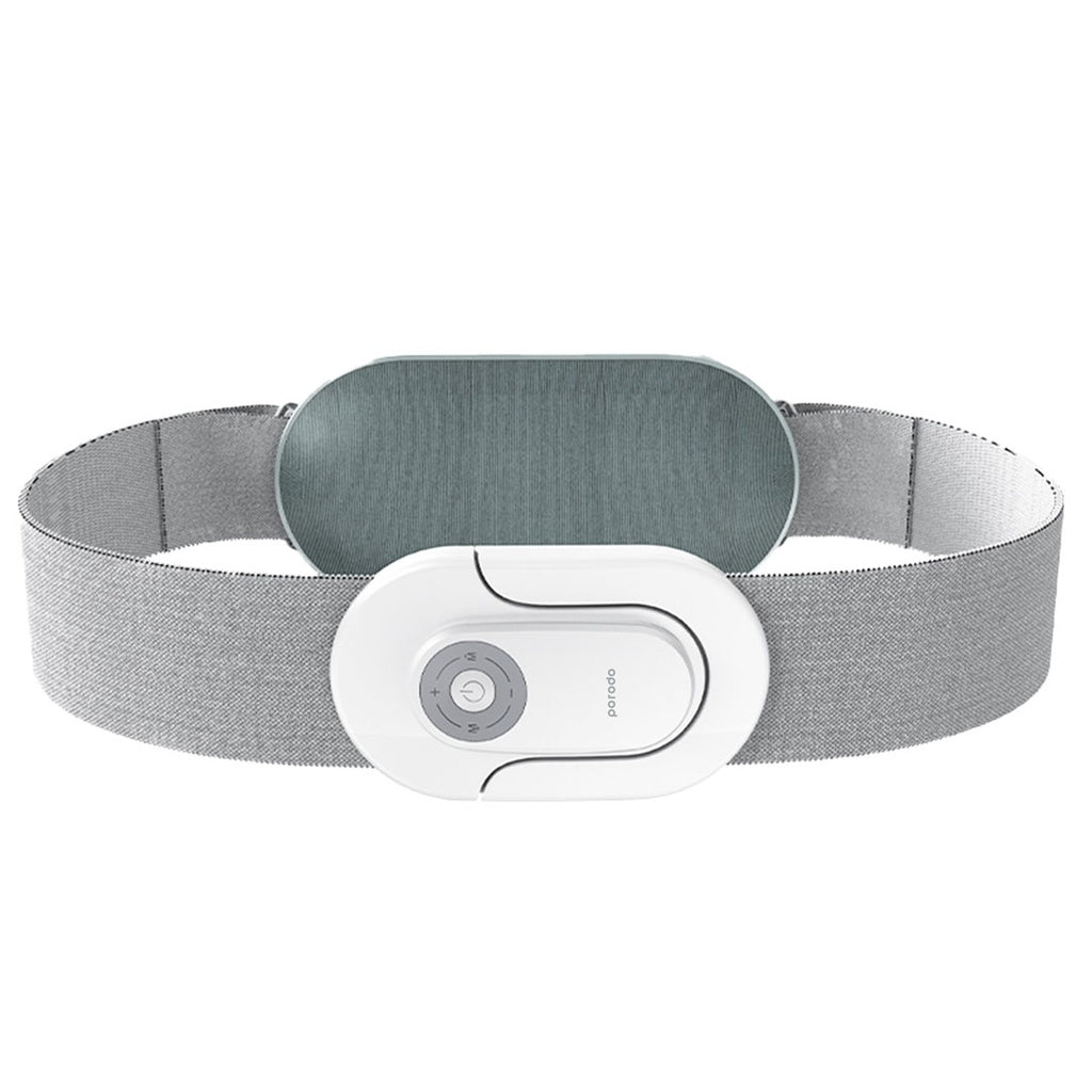 بورودو جهاز تدليك للخصر - ابيض | Porodo Hammering Waist Massager - White