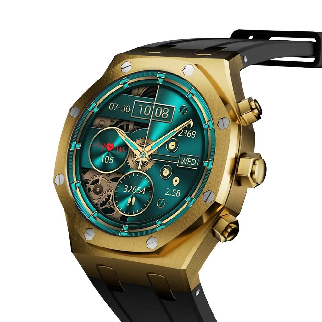 ساعة بورودو كريستالو AP الذكية بوجه ازرق | Porodo CristalloAP Smart Watch Blue Dial