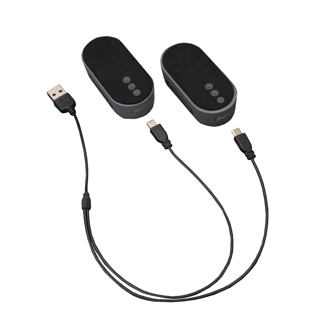 بورودو ساوندتيك سماعة لاسلكية للرقبة بتصميم قابل للفصل - اسود | Porodo Soundtec Neck Audio Wireless Speaker And Detachable Design - Black.