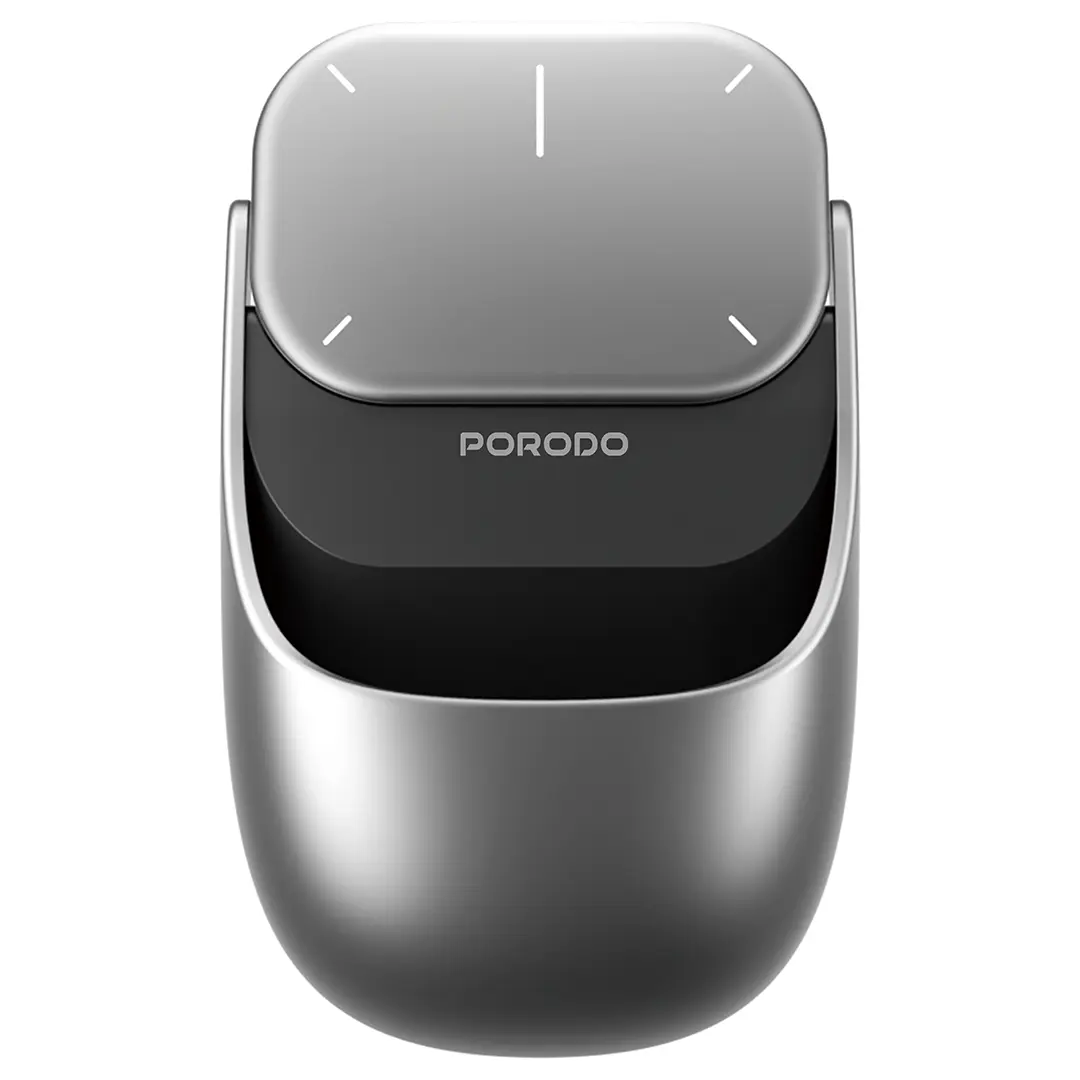 ماوس بورودو فيريو اللاسلكي الذكي - رمادي | Porodo Vireo Smart Wireless Mouse - Gray