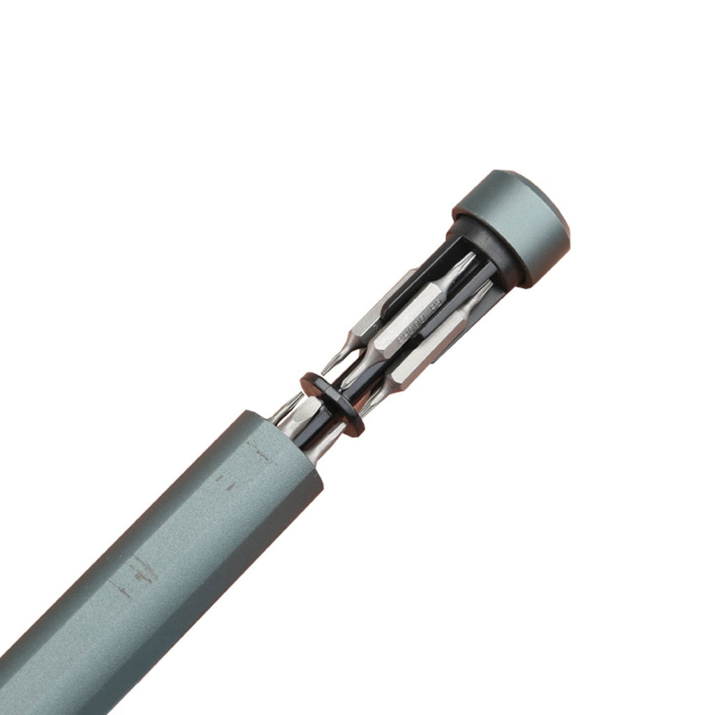 طقم مفكات باورولوجي, 22 رأس مفك مع تخزين داخلي مغناطيسي | Powerology 22 Bits Screwdriver Set with Internal Storage.