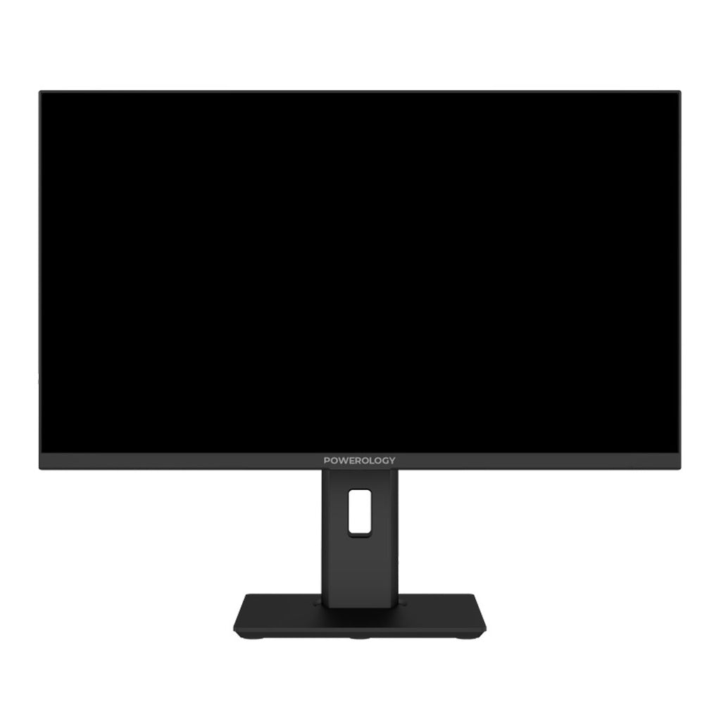 شاشة باورولوجي المكتبية 27 بوصة بدقة 4K مع اضائة RGB - اسود | Powerology 27" 4K Office Monitor with RGB Light – Black