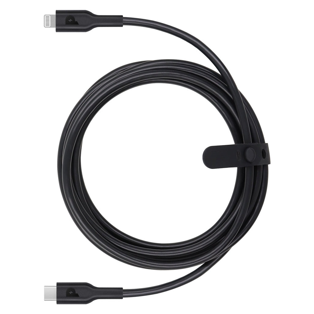 كيبل باورولوجي يو اس بي سي الى لايتننغ بطول 2 متر, شحن سريع 60 واط | Powerology Type-C to Lightning Cable 2M PD 60W.